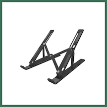 En-cag 7 Kademeli Ayarlı Katlanabilir Laptop Tablet Standı Siyah Bss