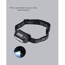Şarjlı Led Kafa Feneri 4 Modlu Akıllı Sensörlü Far Su Geçirmez Ipx5 Kamp Ve Ilkeshop - 66 Balıkçı Lambası