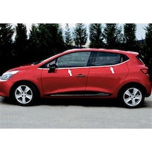 Woc Chrome Renault Clio 4 Hb Krom Cam Çıtası 2012-2020 8 Parça  Pa