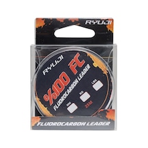 Ryuji Fluoro Carbon 25 M Shock Leader Misina 0.33mm