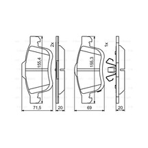 BOSCH 986494801 FREN SİSTEMLERİ