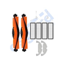 Xiaomi Mop 2 Ultra X10 Uyumlu 2 Ana Fırça 2 Yan Fırça 4 Filtre 2 Mop Pkt-iasgf0001305