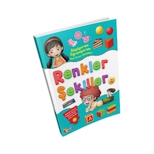 Renkler - Şekiller - Büyüyorum Öğreniyorum Okul Öncesi Etkinlikleri- Bıcırık Yayınları
