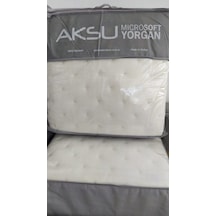Aksu Mıcrosoft Punto Renkli Yorgan Çift Kişilik