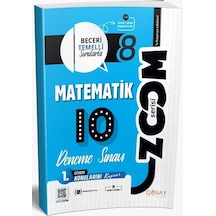 8. Sınıf 10'Lu Matematik Denemeleri (1. Dönem)  -  Ramazan Akkuş  -  Günay Yayıncılık