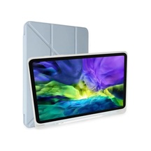Apple İpad 10.2 8.nesil Kılıf Kalemlikli Mars Tablet Kılıfı - Mavi