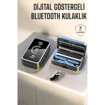 Aynalı Bluetooth Kulaklık Telefon Standlı Dijital Göstergeli - 550 Diğer