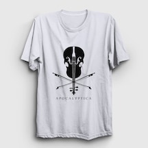 Presmono Unisex Cello Apocalyptica T-shirt Beyaz