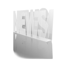 News Yazılı 40X25 CM Dergilik Broşürlük İnsörtlük Gazetelik Şeffaf