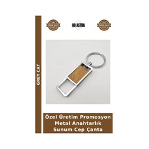 Özel Üretim Promosyon Metal Anahtarlık Sunum Cep Çanta
