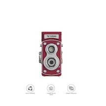 Torima CMR44 Mini Retro Dijital Fotoğraf Makinesi Kırmızı