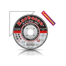 KARBOSAN İNOX THIN KESİCİ 115 Mm 300 ADET (1 KOLİ)