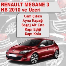 Renault Megane 3 Hb Avantajlı Krom Set 5 Ürün 2011-2017 P. Çelik N11.763