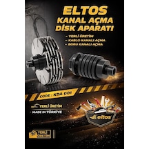 Kanal Açma Disk Aparatı, Kablo Kanalı Ve Boru Kanalı Açma Aparatı, Beton, Duvar, Mermer Kesimi