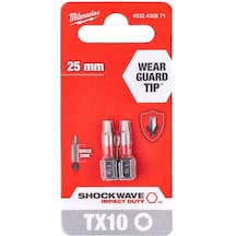 Milwaukee Bits Uç Tx10 25mm 2'li Paket 4932430871