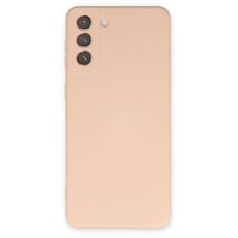 Newface - 270 - Samsung Galaxy S21 Plus Kılıf Nano İçi Kadife Silikon - Edntrend - - Pudra