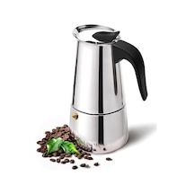 Paslanmaz Çelik Ocak Üstü 9 Cup Fincan Moka Pot Espresso Cin285-9