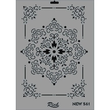 Rich Stencil Boyama Şablonu 25X35 Cm. New-561