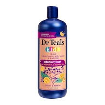 Dr.teals Kids Elderberry 3in1 Banyo Köpüğü + Vücut Şampuanı + Şampuan 591ml