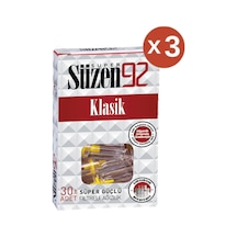 Süzen92 Sigara Ağızlığı Filtresi Regular - Klasik 3'lü Set