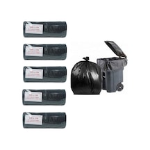 Hantal Boy Ağır Hizmet Çöp Torbası 100x150 Cm 10'lu Rulo 5 Paket