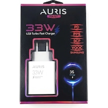 Auris Ch33 Usb Şarj Başlığı 33 W