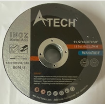 A Tech Inox Kesici Disk Taş 115X1.0X22.2Mm 5 Adet