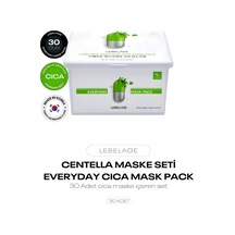 Centella İçeren Hassas Cilt İçin 30 Lu Maske Seti Everyday Cica Mask Pack