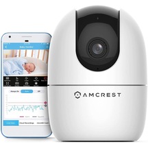 Amcrest Ash21-W 1080P Sensörlü Wifi Bebek Ve Pet Kamerası Beyaz