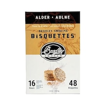 Bradley Smoker Izgara Ve Barbekü İçin Bisketler, Kızılağaç Özel Karışımı, 48'li Paket