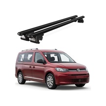 Volkswagen Caddy Maxi Life 5d 2015 Ve Sonrası Uyumlu Siyah Ara Atkı Port Bagaj Tavan Barı