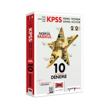 Yargı 2026 Kpss Tüm Adaylar İçin Gk-gy Tüm Dersler Fasikül Fasikül On Numara 5 Yıldız 10 Deneme