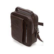 Newish Polo Erkek Deri Kapaklı Omuz Ve El Çantası 17x22cm New337 Kahverengi - Taba Newish Polo Erkek Deri Kapaklı Omuz Ve El Çantası 17x22cm New337 Kahverengi - Taba