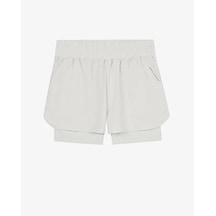 Skechers W Performance Coll. 4 Inch 2 In 1 Short Short Kadın Açık Gri Şort S2610155-4294