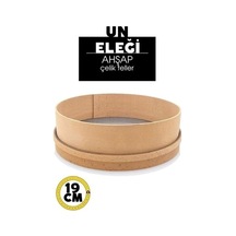 Ahşap Un Eleği 19 Cm Çok Renkli