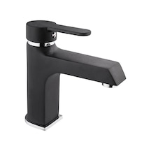 Stıl Mıx Sıyah Lavabo Bataryası - Krom