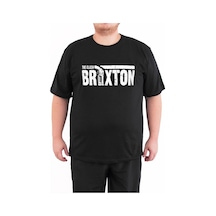 Bant Giyim - Guns Of Brixton 4Xl Büyük Beden Siyah Erkek Tişört Çok Renkli