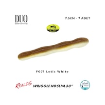 Duo Realis Wriggle Nd Slim 3" 7.5cm 7 Adet F071 Lotic White
