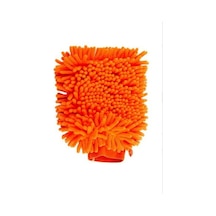 Mikrofiber Makarna Yıkama Eldiveni TURUNCU