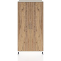 Hyperion Dolap 4 Raflı 2 Kapaklı 88x44x182 Aytaşı-çam Aytaşı