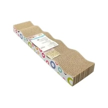 Karton Kedi Tırmalama Tahtası - 11x44x4 Cm