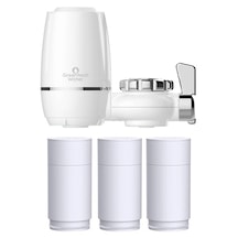 Greentech Water UF Membran Filtreli Musluk Ucu Arıtıcı / 3 Adet UF Membran Filtreli Kartuş / GW-D01P2