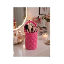 Makyaj & Fırça Organizetörü Pembe Pembe