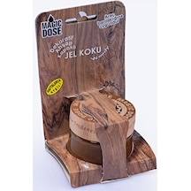 2 Adet Magic Dose Dekoratif Ahşap Kapaklı Jel Koku 50ml - Odunsu