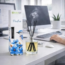 Pudra Koku Çubuklu Oda Kokusu Reed Diffuser 50 Ml Uzun Süre Kalıcı Ev Ofis Salon Yatak Odası Dekoratif Ortam Kokulandırıcı 6998