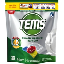 Tems Kapsül Bulaşık Deterjanı 12'li