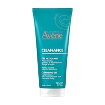 Avene Cleanance Gel Tüp - Yağlı Ve Akneli Ciltler İçin Temizleme Jeli 200ml