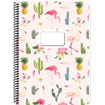 A4 Kareli Defter Pets Flamingo Varsayılan
