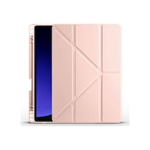Galaxy Uyumlu Tab S10 Lite Tablet Kılıf Kalem Bölmeli Standlı Lüx Smart Cover Kapaklı Kılıf