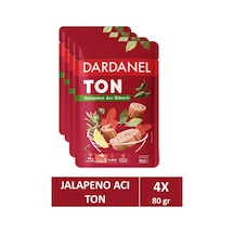 Ayçiçek Yağlı Jalepeno Biberli Ton Balığı Poşet 80 Gr X 4 Adet
